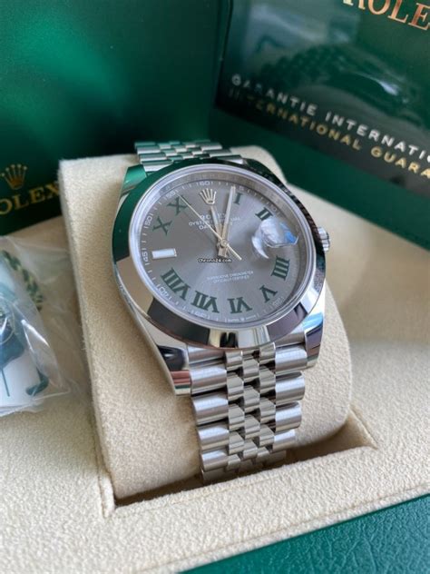 rolex wimbledon jubilee bracelet|Rolex datejust 41 for sale.